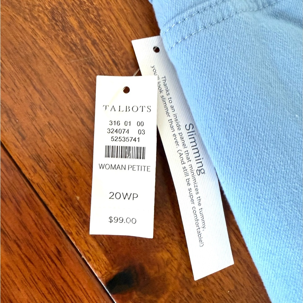 NEW! Talbot’s women’s petite 20WP high waist jeggings ankle pants NWT! - Picture 3 of 6